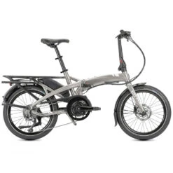Tern Vektron Q9 - 20 Inches City Folding E-Bike - 2023 - Satin Metallic Silver/silver