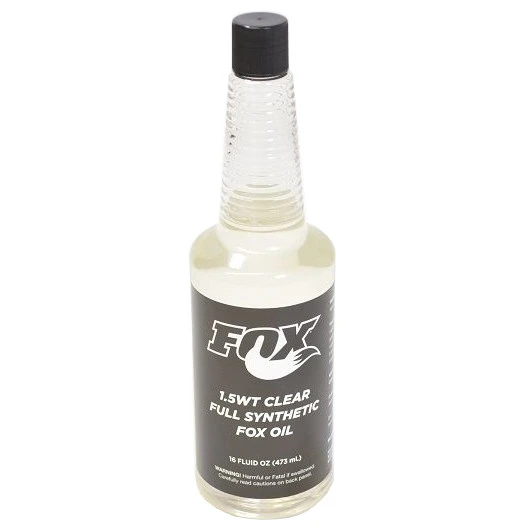 FOX Synthetic Oil - AM 1.5WT - Clear 3 FOX Synthetic Oil - AM 1.5WT - Clear