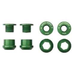Wolf-tooth Wolf Tooth Aluminum Chainring Bolts - 6mm - 1-speed (4 Pieces) -Urban Volt Bike Sales 120352 06 d 203183