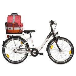 Basil Class Rear School Bag Basket - Black -Urban Volt Bike Sales 132705 05 d 226757