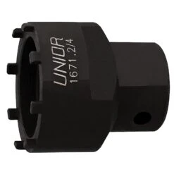 Unior Bike Tools Cartridge Bottom Bracket Tool For Shimano XTR BB-950 / Bontrager / Truvativ / ISIS - 1671.2/4