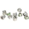 SRAM Chainring Bolts For 5 Arm Double Cranksets - Aluminum - Silver