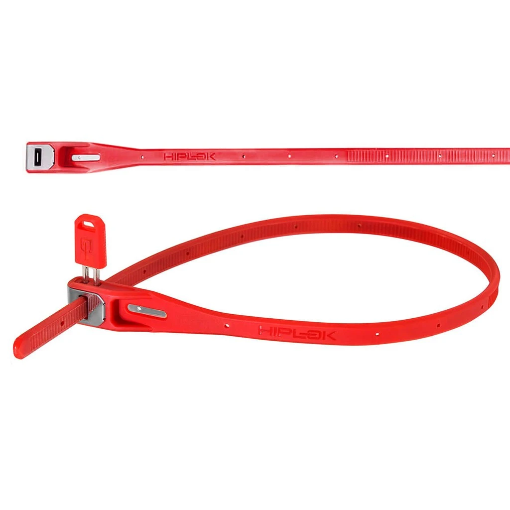 Hiplok Z-Lok Cable Lock - 2 Pieces - Red 3 Hiplok Z-Lok Cable Lock - 2 Pieces - Red