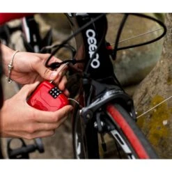 Hiplok FX Combi Cable Lock With Reflector - Red -Urban Volt Bike Sales 218946 03 d 416861