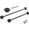 Pitlock Set 03/GA FW + RW + Ahead Lock - Black/ Plug: Black -Urban Volt Bike Sales 232848 00 c 449403
