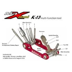 MaXalami K-13 Multi-Function-Tool + 2 Patches -Urban Volt Bike Sales 242676 03 d 472819