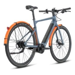 BMC 257 AMP AL ONE - Electric City Bike - Powder Steel Blue -Urban Volt Bike Sales 257 amp al one powder steel blue 2 1335181