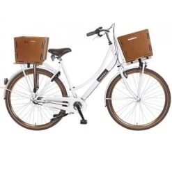 KLICKfix Radkiste Cargo - Wooden Bicycle Basket With KorbKlip 0328NK - Natura -Urban Volt Bike Sales 268608 03 d 537193