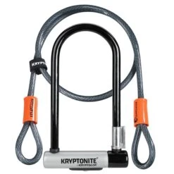 Kryptonite KryptoLok Standard U-Lock + Kryptoflex Loop Cable