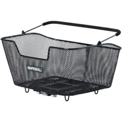 Basil Base M MIK Bike Basket 33L - Black