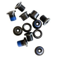 Race Face Chainring Bolts + Nuts Set Alu - 3-speed