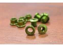 Carbon-Ti X-Fix Road Chainring Fixing Bolt Set - Acid Green -Urban Volt Bike Sales 310112 03 d 638173 2
