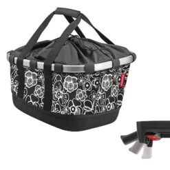 KLICKfix Bikebasket GT UniKlip 0304U - Fleur Black