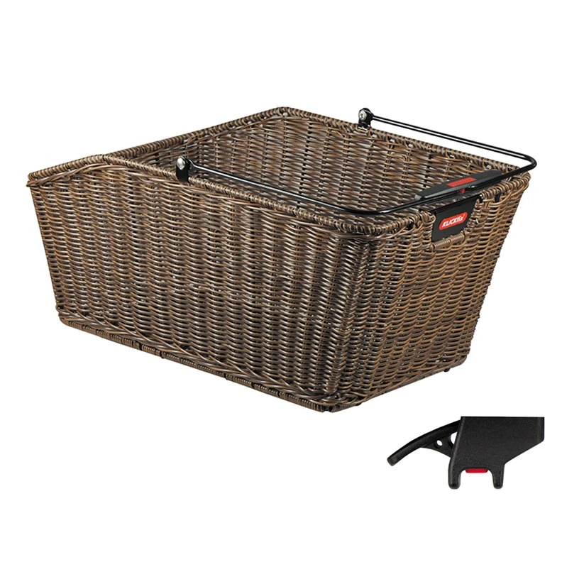 KLICKfix Structura GT Bike Basket For KorbKlip Carriers 0315K - Brown 3 KLICKfix Structura GT Bike Basket For KorbKlip Carriers 0315K - Brown