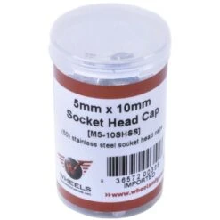 Wheels Manufacturing Socket Head Cap Screws - M5x10mm - 50 Pieces