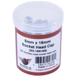 Wheels Manufacturing Socket Head Cap Screws - M5x16mm - 50 Pieces