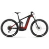 Ghost E-RIOT AM Essential - Electric Mountain Bike - 2023 - Glossy Black / Pearl Deep Red -Urban Volt Bike Sales 31er1015 ghost e riot am essential black red 1459443
