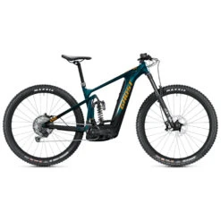 Ghost E-RIOT EN Pro - Electric Mountain Bike - 2023 - Metallic Azur Blue / Dark Blue