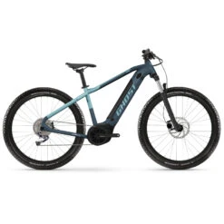 Ghost E-TERU Essential - Electric Mountain Bike - 2023 - Dark Grey / Metallic Light Blue