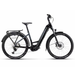 Ghost E-TERU Advanced EQ Low - 27.5" Urban E-Bike - 2023 - Black / Dark Grey