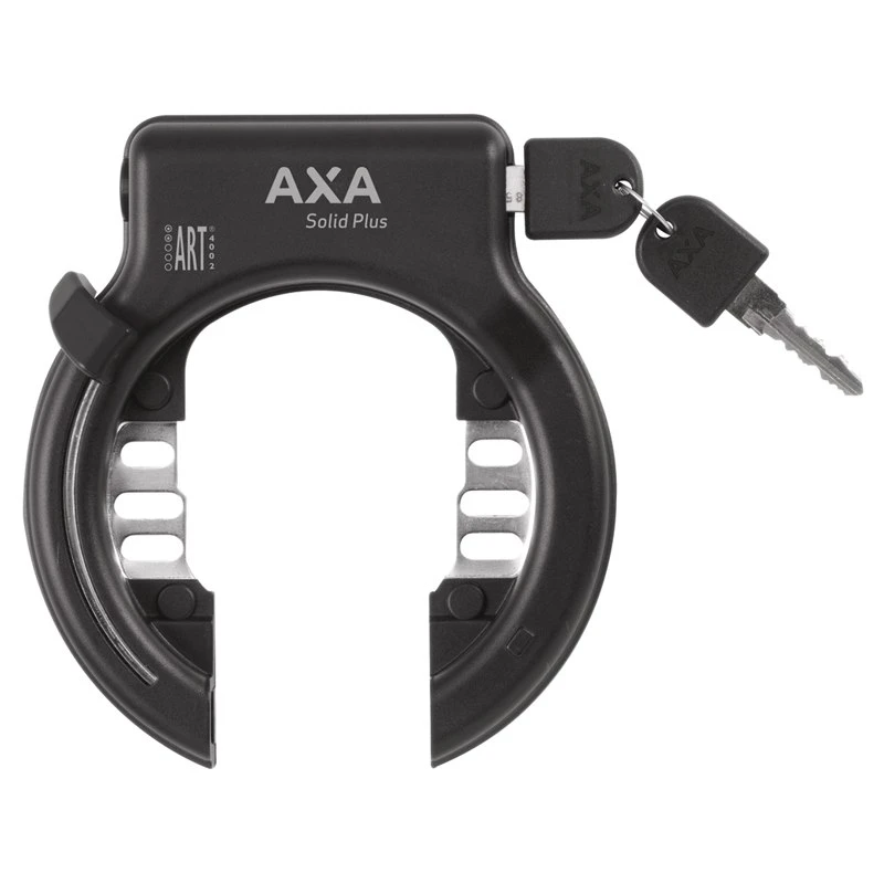 AXA Solid Plus Frame Lock + PI150 - Black 4 AXA Solid Plus Frame Lock + PI150 - Black - Image 2