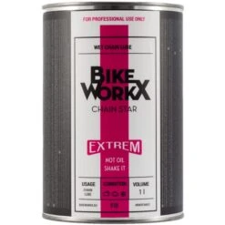 BikeWorkx Chain Star Extrem - Chain Lubricant - Can - 1000ml