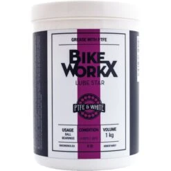 BikeWorkx Lube Star White - Grease - Tub - 1000g