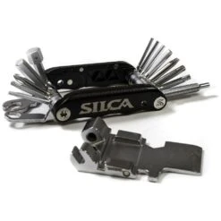 SILCA Italian Army Knife Venti 20 Functions - Black/silver