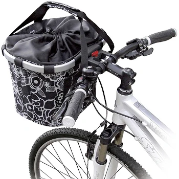 KLICKfix Bikebasket - Happy Flowers 7 KLICKfix Bikebasket - Happy Flowers - Image 5