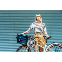 ORTLIEB Up-Town City - 17.5L Handlebar Basket - Petrol -Urban Volt Bike Sales 359447 06 d 773748