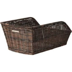 Basil Cento Rattan Look Bike Basket 35L - Nature Brown