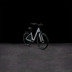 CUBE SUPREME HYBRID ONE 500 - Easy Entry Electric Bike - 2023 - Grey / Grey -Urban Volt Bike Sales 632051 p 1010631 1401138