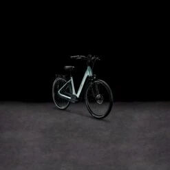 CUBE SUPREME HYBRID EX 625 - Easy Entry Electric Bike - 2023 - Green / Olive -Urban Volt Bike Sales 632212 p 1010991 1401096