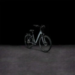 CUBE SUPREME SPORT HYBRID EXC 625 - Easy Entry Electric Bike - 2023 - Graphite / Black -Urban Volt Bike Sales 632402 p 1011591 1401177
