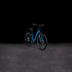 CUBE SUPREME SPORT HYBRID EXC 625 - Easy Entry Electric Bike - 2023 - Blue / Black -Urban Volt Bike Sales 632412 p 1011651 1401171