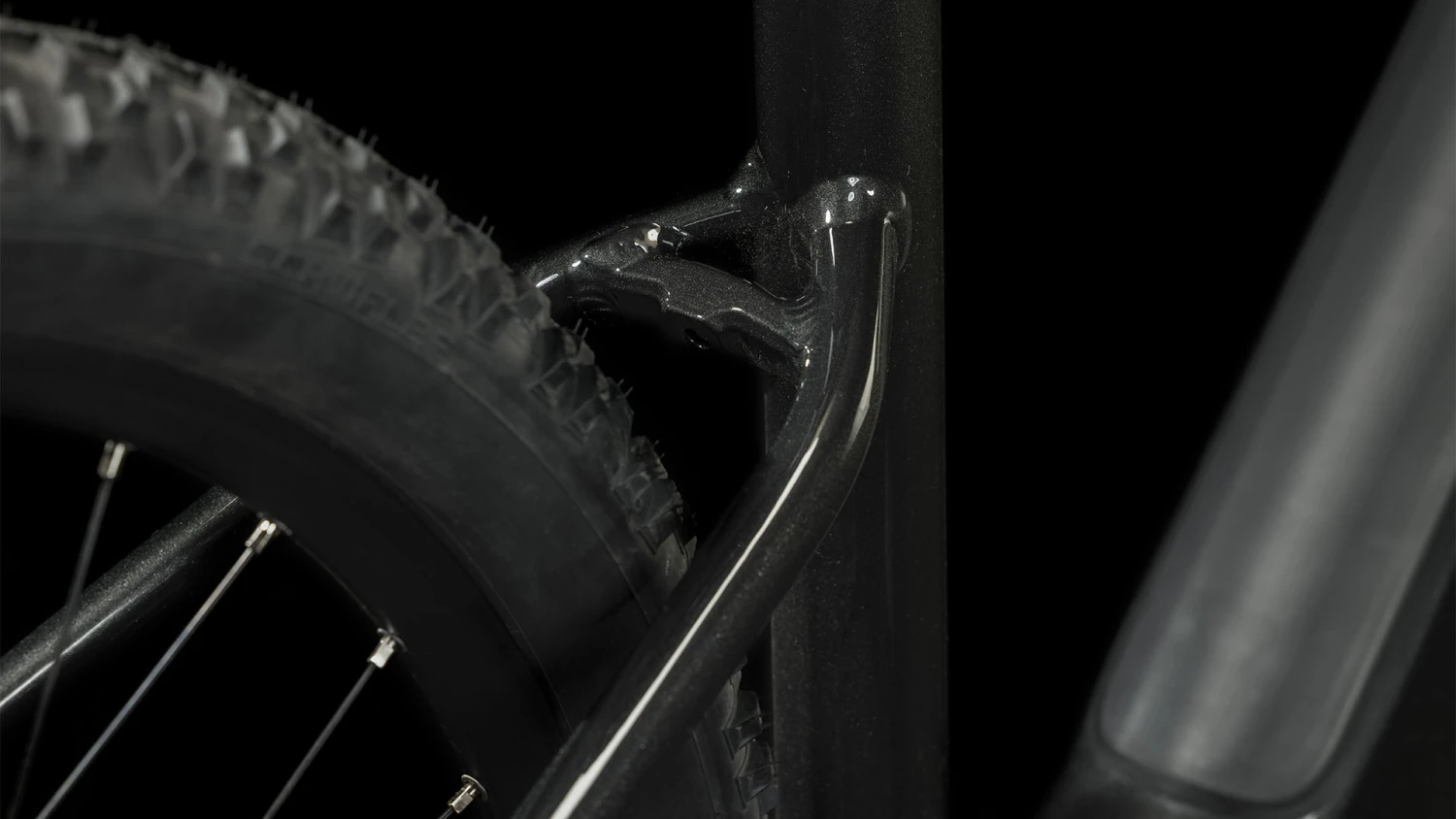 CUBE REACTION HYBRID ONE 625 - 27.5" Easy Entry Electric Mountain Bike - 2023 - Grey / Black 8 CUBE REACTION HYBRID ONE 625 - 27.5" Easy Entry Electric Mountain Bike - 2023 - Grey / Black - Image 6