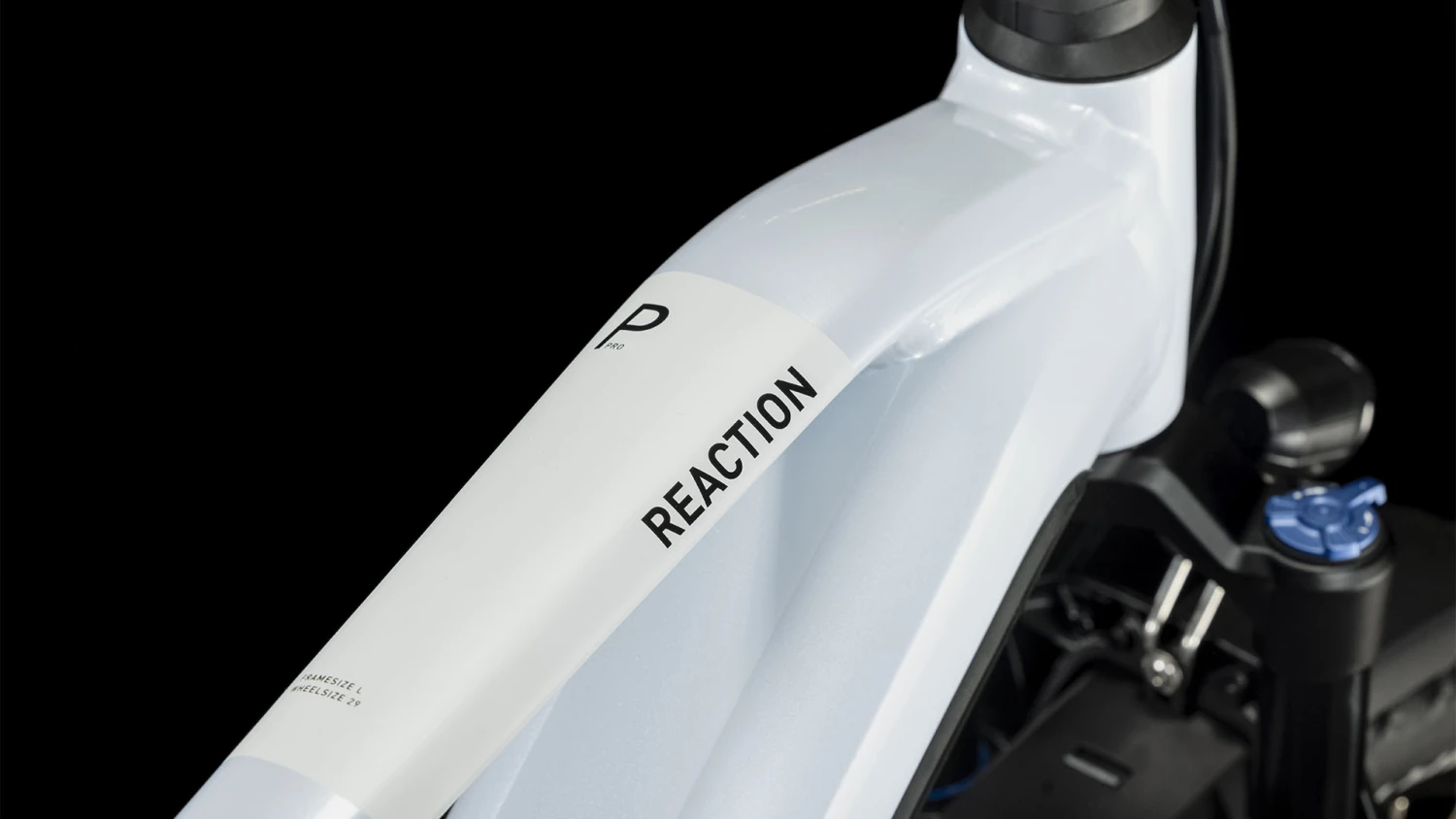 CUBE REACTION HYBRID Pro 750 Allroad - Electric Mountain Bike - 2023 - Flashwhite / Black 6 CUBE REACTION HYBRID Pro 750 Allroad - Electric Mountain Bike - 2023 - Flashwhite / Black - Image 4