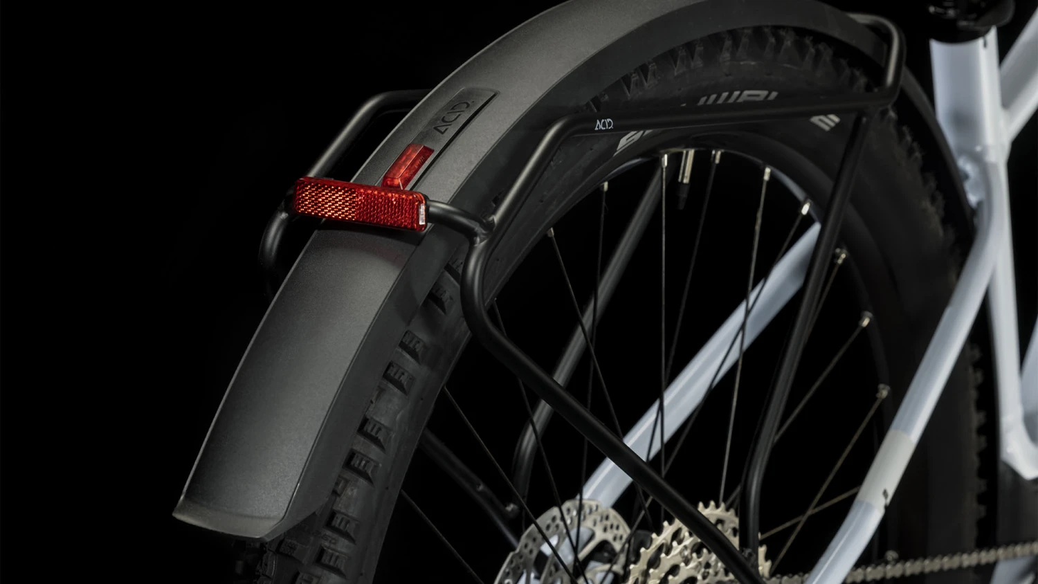 CUBE REACTION HYBRID Pro 625 Allroad - Electric Mountain Bike - 2023 - Flashwhite / Black 7 CUBE REACTION HYBRID Pro 625 Allroad - Electric Mountain Bike - 2023 - Flashwhite / Black - Image 5