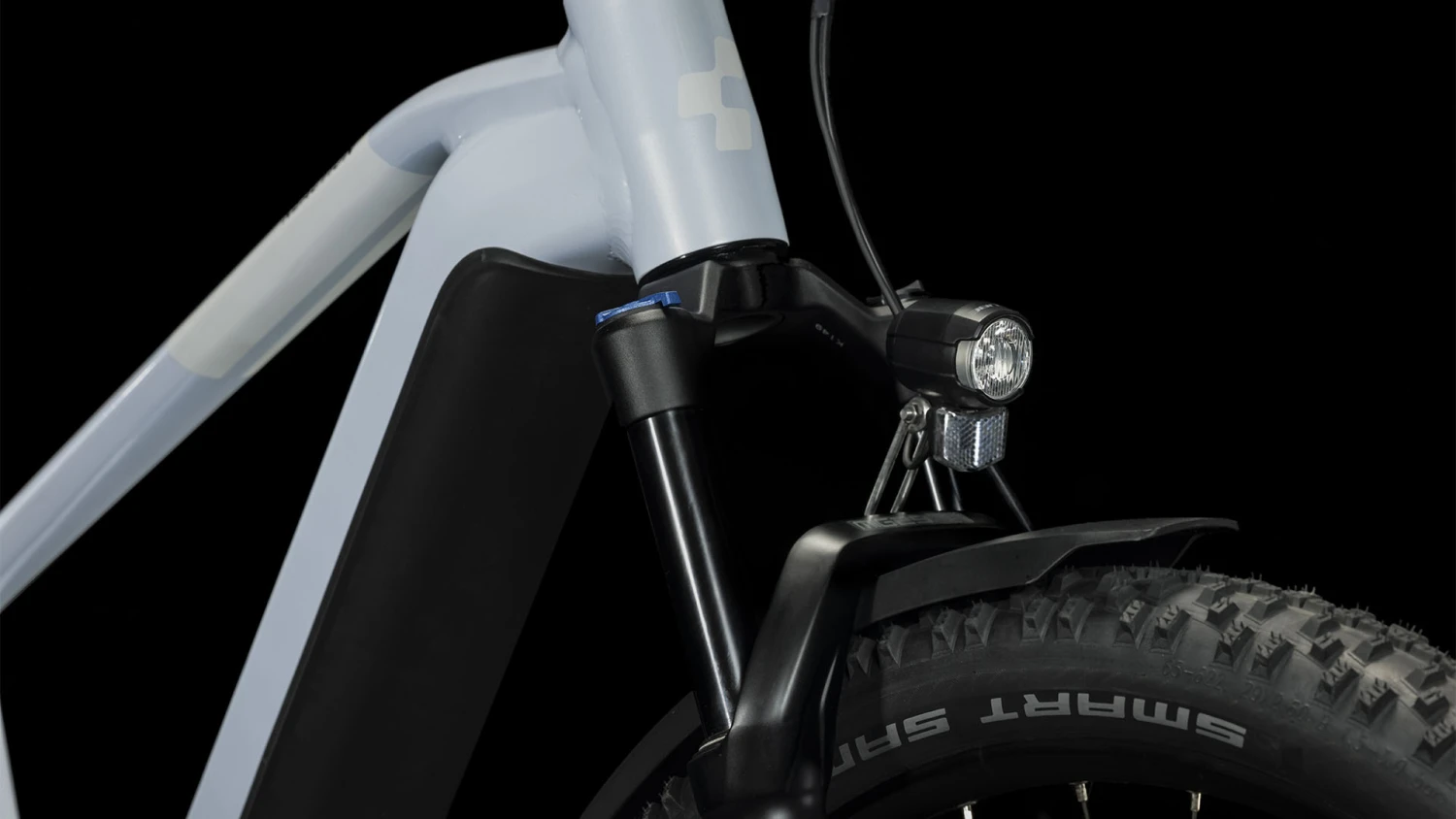 CUBE REACTION HYBRID Pro 750 Allroad - Electric Mountain Bike - 2023 - Flashwhite / Black 10 CUBE REACTION HYBRID Pro 750 Allroad - Electric Mountain Bike - 2023 - Flashwhite / Black - Image 8