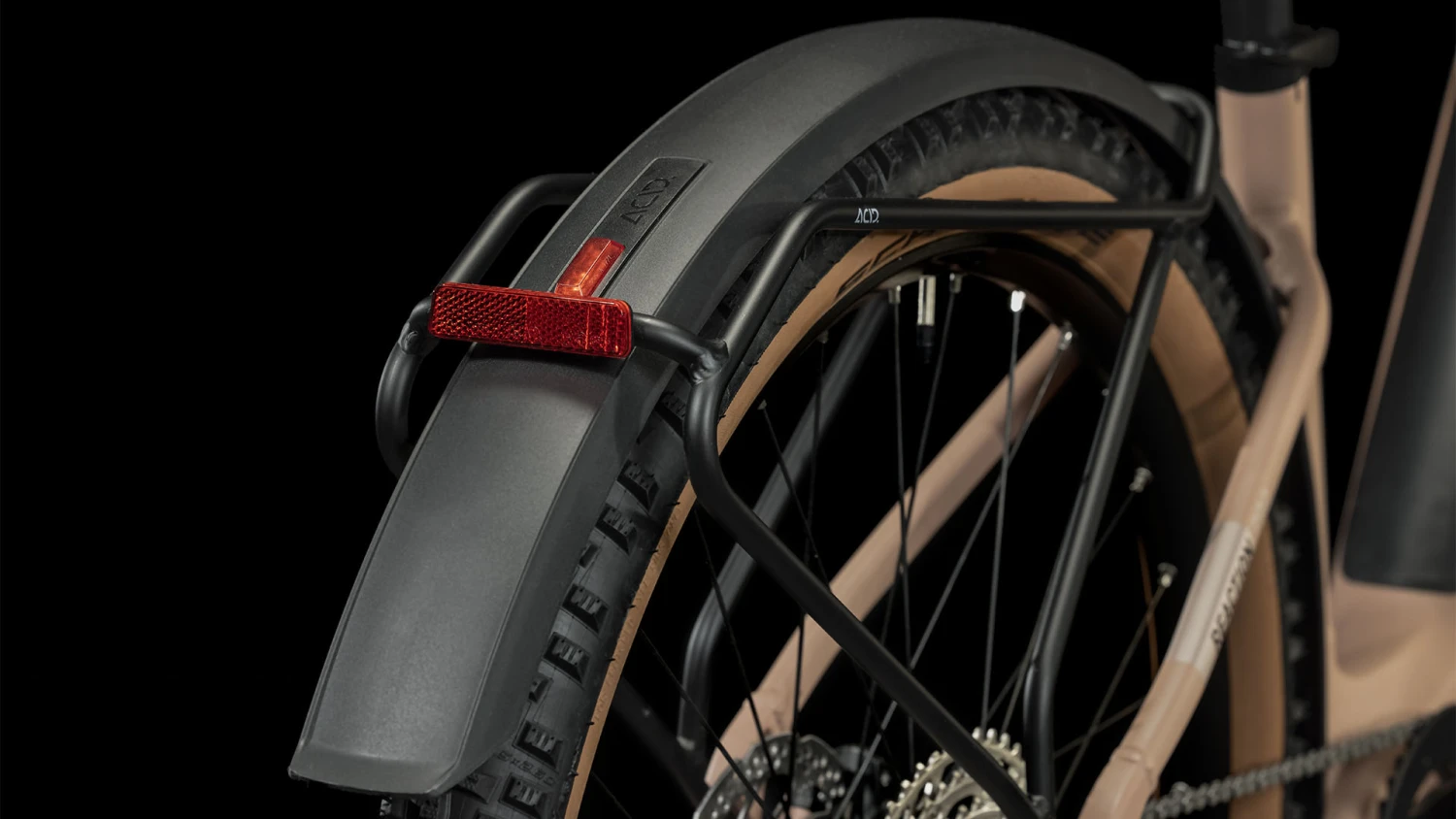 CUBE REACTION HYBRID Pro 500 Allroad - 27.5" Easy Entry Electric Mountain Bike - 2023 - Blushrose / Silver 8 CUBE REACTION HYBRID Pro 500 Allroad - 27.5" Easy Entry Electric Mountain Bike - 2023 - Blushrose / Silver - Image 6