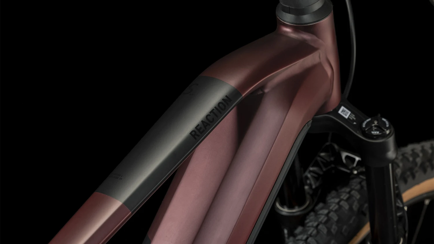 CUBE REACTION HYBRID SLX 750 - Electric Mountain Bike - 2023 - Rubyred / Black 6 CUBE REACTION HYBRID SLX 750 - Electric Mountain Bike - 2023 - Rubyred / Black - Image 4