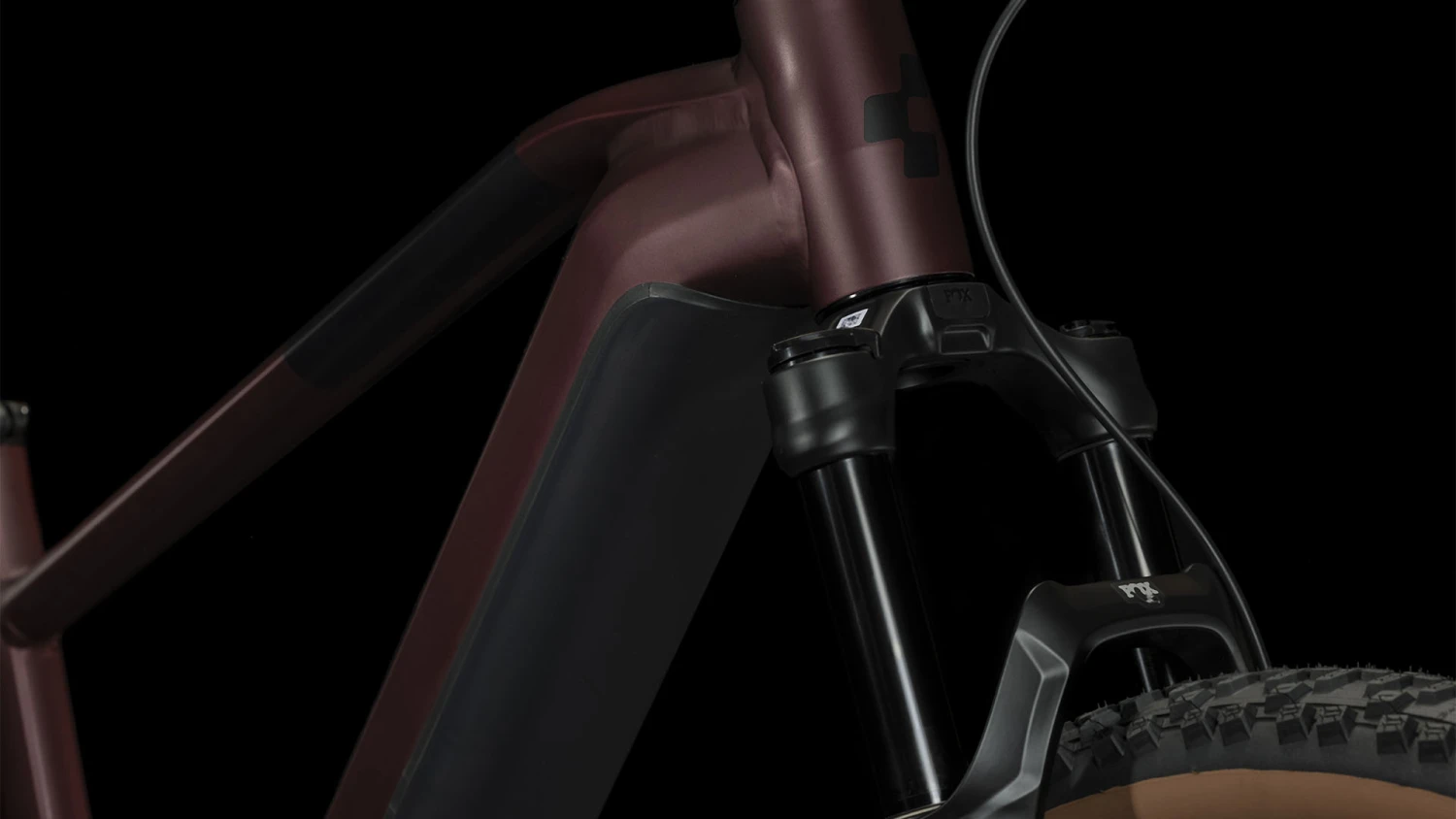 CUBE REACTION HYBRID SLX 750 - Electric Mountain Bike - 2023 - Rubyred / Black 10 CUBE REACTION HYBRID SLX 750 - Electric Mountain Bike - 2023 - Rubyred / Black - Image 8