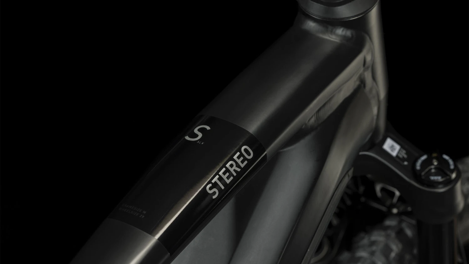 CUBE STEREO HYBRID 120 SLX 750 - Electric Mountainbike - 2023 - Black / Metal 6 CUBE STEREO HYBRID 120 SLX 750 - Electric Mountainbike - 2023 - Black / Metal - Image 4