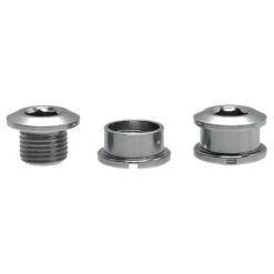 Problem-solvers Problem Solvers Chainring Bolts With Nuts Aluminium Hex Head 8mm - 5 Pcs.