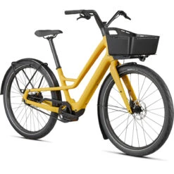 Specialized TURBO COMO 5.0 SL - Electric City Bike - 2022 - Brassy Yellow / Transparent -Urban Volt Bike Sales 90121 31 como sl 50 brsyyel trnsp 01 980981