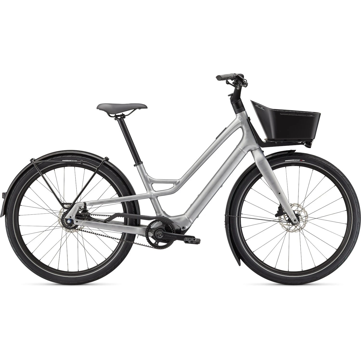 Specialized TURBO COMO SL 5.0 - Electric City Bike - 2023 - Brushed Silver / Transparent 3 Specialized TURBO COMO SL 5.0 - Electric City Bike - 2023 - Brushed Silver / Transparent