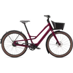Specialized TURBO COMO SL 4.0 - Electric City Bike - 2023 - Raspberry / Transparent