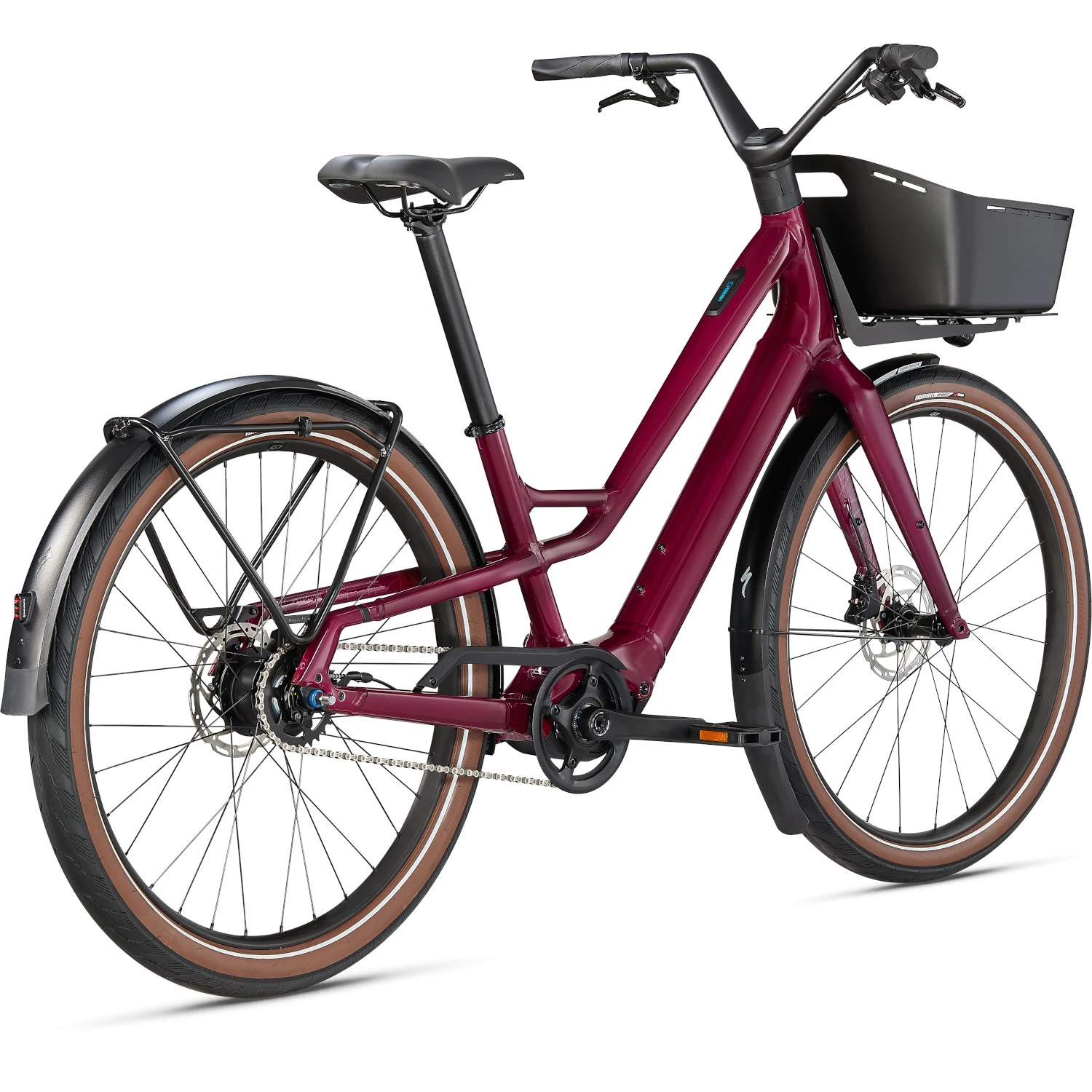 Specialized TURBO COMO SL 4.0 - Electric City Bike - 2023 - Raspberry / Transparent 6 Specialized TURBO COMO SL 4.0 - Electric City Bike - 2023 - Raspberry / Transparent - Image 4