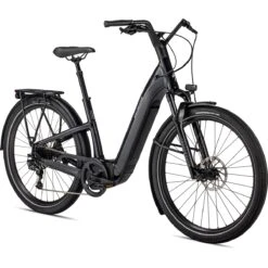 Specialized TURBO COMO 5.0 - Step Trough City E-Bike - 2023 - Cast Black / Silver Reflective -Urban Volt Bike Sales 90422 30 como 50 cstblk silrefl fdsq 1092946