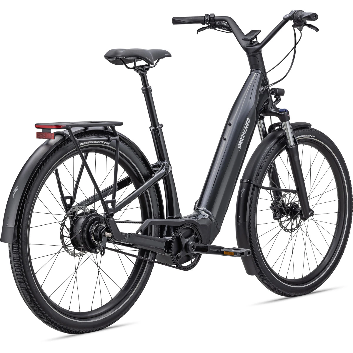 Specialized TURBO COMO 4.0 IGH - City E-Bike - 2023 - Cast Black / Silver Reflective 6 Specialized TURBO COMO 4.0 IGH - City E-Bike - 2023 - Cast Black / Silver Reflective - Image 4